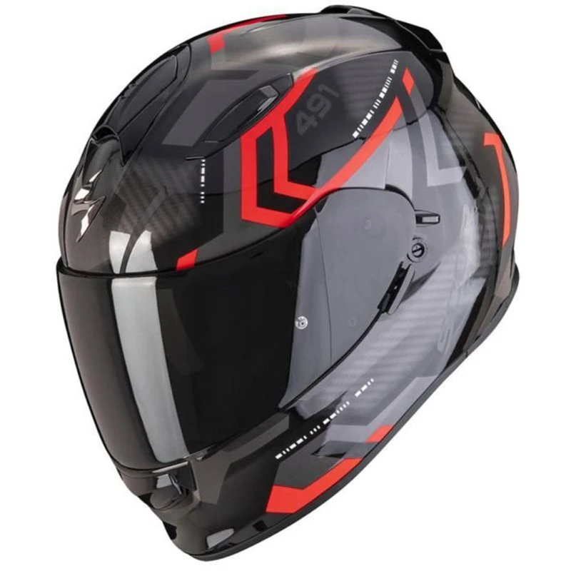 Scorpion Exo 491 Spin Helmet (Black/Red) 1 Scorpion Exo 491 Spin Helmet (Black/Red)