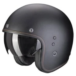 Scorpion Exo Belfast Evo Open Face Helmet (Matt Black)