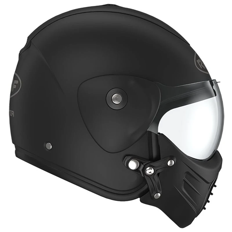 Roof RO9 Roadster Iron Helmet (Matt Black/Black) 2 Roof RO9 Roadster Iron Helmet (Matt Black/Black) - Image 2