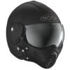 Roof RO9 Roadster Iron Helmet (Matt Black/Black)