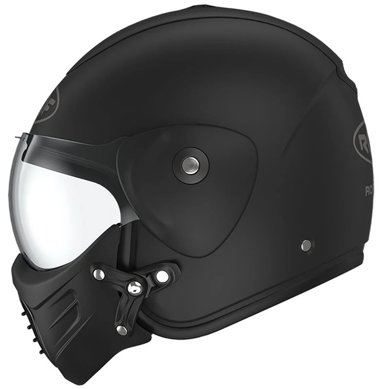 Roof RO9 Roadster Iron Helmet (Matt Black/Black) 5 Roof RO9 Roadster Iron Helmet (Matt Black/Black) - Image 5
