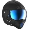 Roof RO9 Roadster Iron Helmet (Matt Black/Blue)