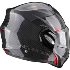 Scorpion Exo Tech Carbon Flip Front Helmet (Black/Red) 5 Scorpion Exo Tech Carbon Flip Front Helmet (Black/Red) -Motorcycle Equipment Store 34736 2