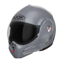 Roof Desmo Flip Front Helmet (Dark Silver) -Motorcycle Equipment Store 34991 2