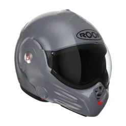 Roof Desmo Flip Front Helmet (Dark Silver)
