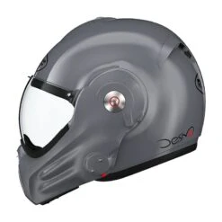 Roof Desmo Flip Front Helmet (Dark Silver) -Motorcycle Equipment Store 34991 3