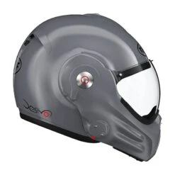 Roof Desmo Flip Front Helmet (Dark Silver) -Motorcycle Equipment Store 34991 6