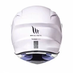 MT Targo Helmet (Pearl White) -Motorcycle Equipment Store 35023 2