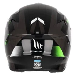 MT Targo Veneris A6 Helmet (Gloss Green) -Motorcycle Equipment Store 35028 3