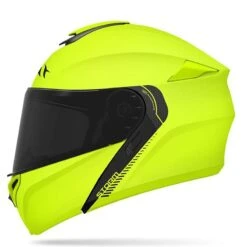MT Storm Flip Front Helmet (Flo Yellow)
