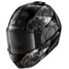 Shark Evo ES K-Rozen Flip Front Helmet (Black/Anthracite)