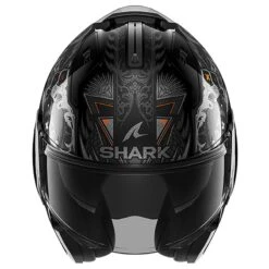 Shark Evo ES K-Rozen Flip Front Helmet (Black/Anthracite) 8 Shark Evo ES K-Rozen Flip Front Helmet (Black/Anthracite) -Motorcycle Equipment Store 35062 2