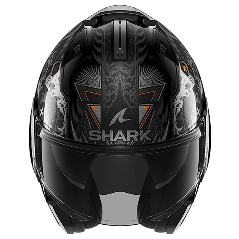 Shark Evo ES K-Rozen Flip Front Helmet (Black/Anthracite) 3 Shark Evo ES K-Rozen Flip Front Helmet (Black/Anthracite) - Image 3