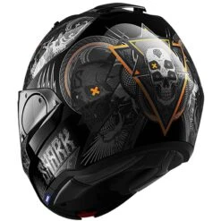 Shark Evo ES K-Rozen Flip Front Helmet (Black/Anthracite) 11 Shark Evo ES K-Rozen Flip Front Helmet (Black/Anthracite) -Motorcycle Equipment Store 35062 5