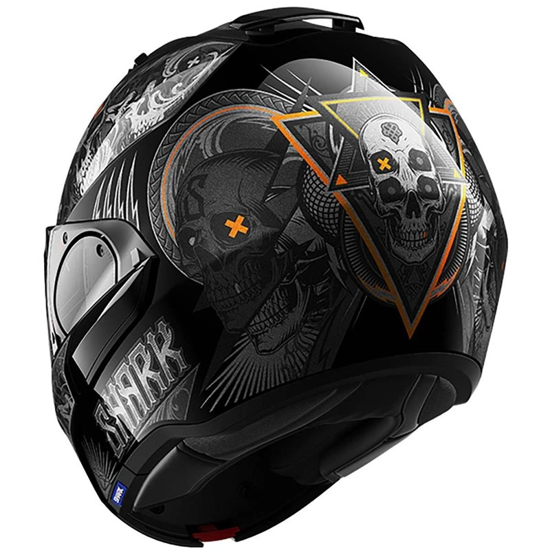 Shark Evo ES K-Rozen Flip Front Helmet (Black/Anthracite) 6 Shark Evo ES K-Rozen Flip Front Helmet (Black/Anthracite) - Image 6
