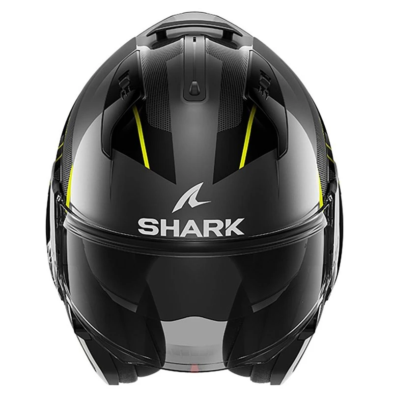 Shark Evo ES Kryd Flip Front Helmet (Black/Yellow) 3 Shark Evo ES Kryd Flip Front Helmet (Black/Yellow) - Image 3
