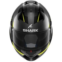 Shark Evo ES Kryd Flip Front Helmet (Black/Yellow) 9 Shark Evo ES Kryd Flip Front Helmet (Black/Yellow) -Motorcycle Equipment Store 35065 3