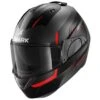 Shark Evo ES Flip Front Helmet (Matt Black/Red)