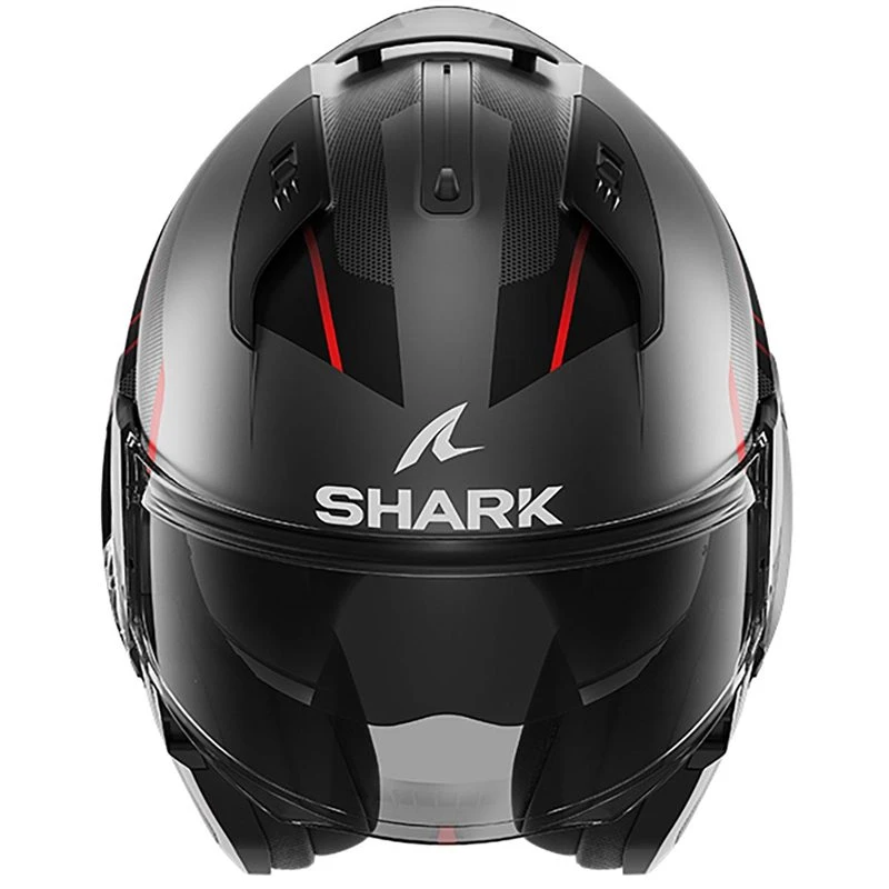 Shark Evo ES Flip Front Helmet (Matt Black/Red) 5 Shark Evo ES Flip Front Helmet (Matt Black/Red) - Image 5