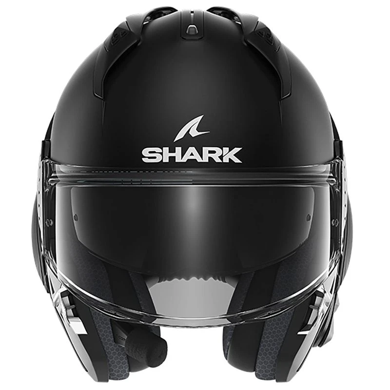Shark Evo GT N-Com Flip Front Helmet (Matt Black) 3 Shark Evo GT N-Com Flip Front Helmet (Matt Black) - Image 3