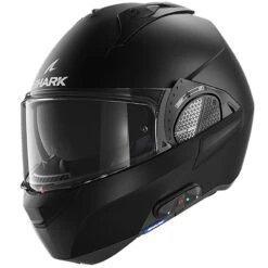 Shark Evo GT N-Com Flip Front Helmet (Matt Black)