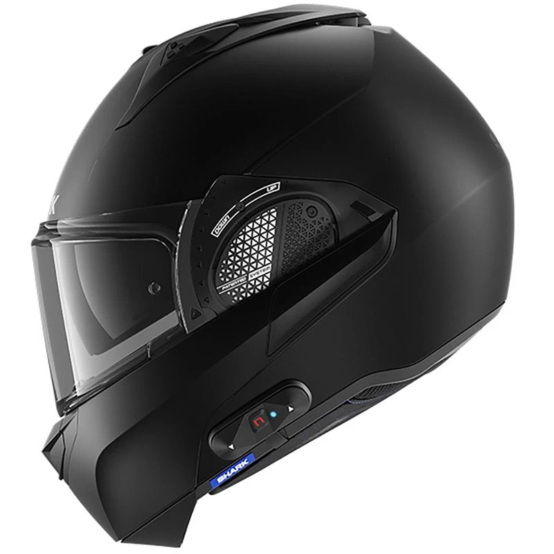 Shark Evo GT N-Com Flip Front Helmet (Matt Black) 6 Shark Evo GT N-Com Flip Front Helmet (Matt Black) - Image 6