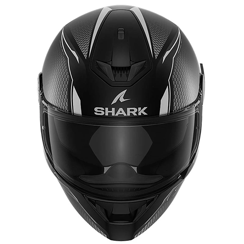 Shark D-Skwal 2 Cadium Helmet (Matt Black/Silver) 3 Shark D-Skwal 2 Cadium Helmet (Matt Black/Silver) - Image 3