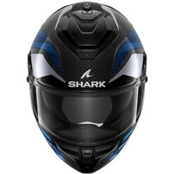 Shark Spartan GT Pro Carbon Ritmo Helmet (Black/Blue) -Motorcycle Equipment Store 35088 2