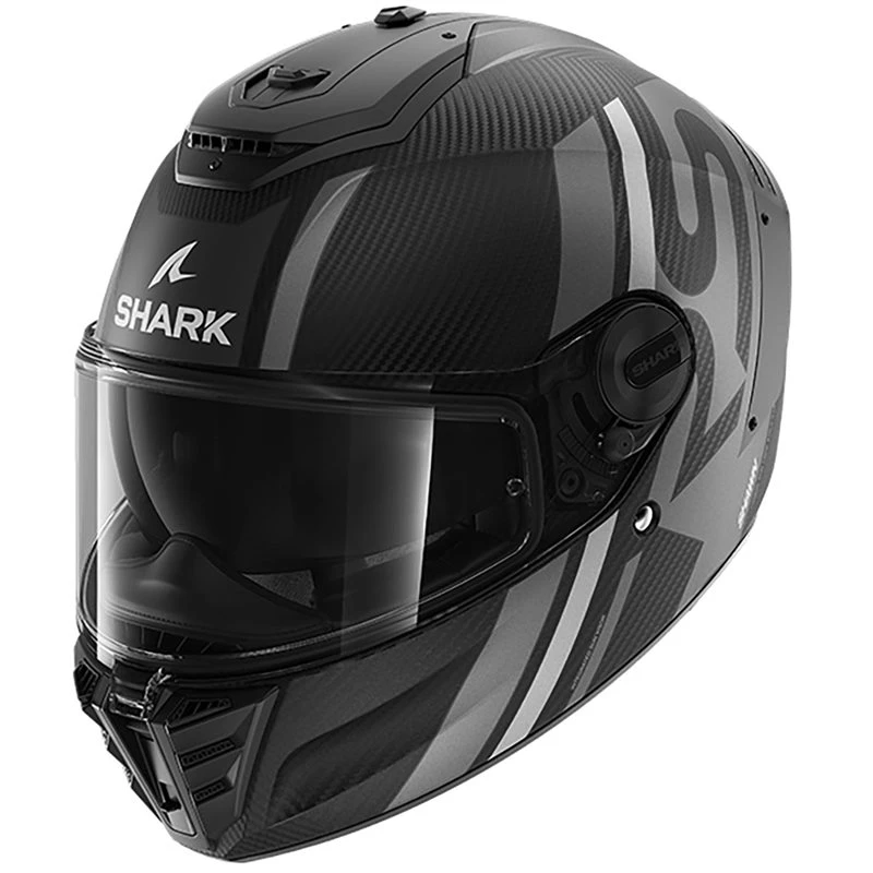Shark Spartan RS Carbon Shawn Helmet (Matt Black) 1 Shark Spartan RS Carbon Shawn Helmet (Matt Black)