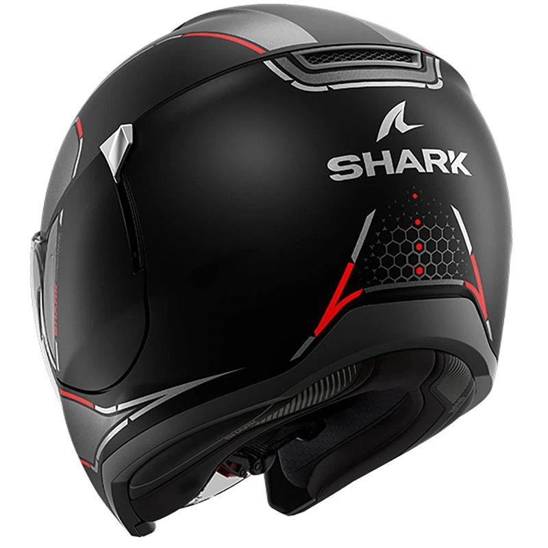 Shark Citycruiser Krestone Open Faced Helmet (Matt Black/Red) 3 Shark Citycruiser Krestone Open Faced Helmet (Matt Black/Red) - Image 3