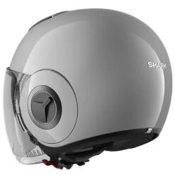 Shark Nano Open Faced Helmet (Gloss Grey) -Motorcycle Equipment Store 35120 2