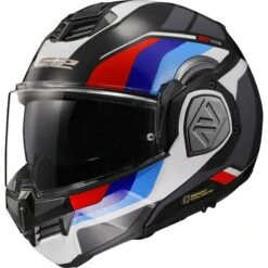 LS2 FF906 Advant Sport Flip Front Helmet (Black/Blue/Red)