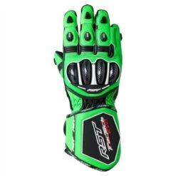 RST Tractech Evo 4 CE Motorcycle Gloves 2666 (Neon Green/Black)