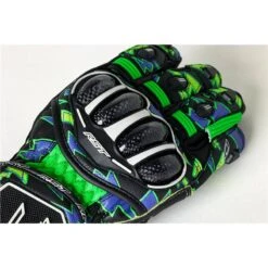 RST Tractech Evo 4 CE Motorcycle Gloves 2666 (Neon Green/Purple Bolt) -Motorcycle Equipment Store 35193 2