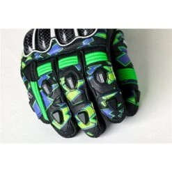RST Tractech Evo 4 CE Motorcycle Gloves 2666 (Neon Green/Purple Bolt) -Motorcycle Equipment Store 35193 3