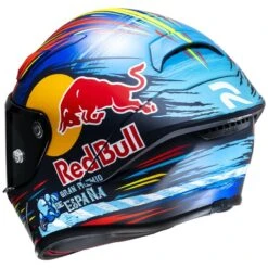 HJC RPHA 1 Red Bull Jerez Helmet -Motorcycle Equipment Store 35305 3