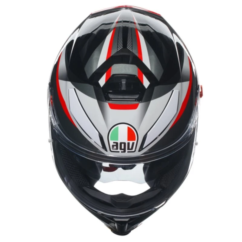 AGV K5-S Plasma Helmet (Black|GreyRed) 7 AGV K5-S Plasma Helmet (Black|GreyRed) - Image 7