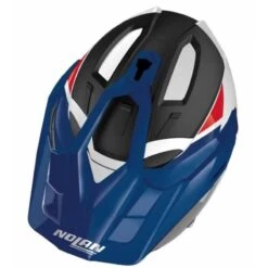 Nolan N70-2X Stunner N-Com Helmet (Metal White/Blue/Red) 5 Nolan N70-2X Stunner N-Com Helmet (Metal White/Blue/Red) -Motorcycle Equipment Store 35482 2
