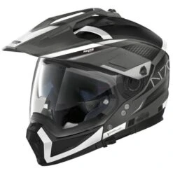 Nolan N70-2X Earthquake N-Com Helmet (Matt Grey|White)