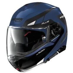 Nolan N100-5 Plus Milestone Flip Front Helmet (Cayman Blue)