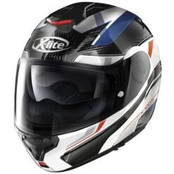 X-Lite X-1005 Ultra Carbon Powertrain N-Com Helmet (Blue|White)