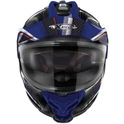 X-Lite X-552 Latitude Carbon Helmet (Blue|Black) -Motorcycle Equipment Store 35515 2