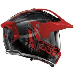 X-Lite X-552 Hillside Carbon Helmet (Black|Red) -Motorcycle Equipment Store 35519 2
