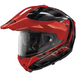 X-Lite X-552 Hillside Carbon Helmet (Black|Red)