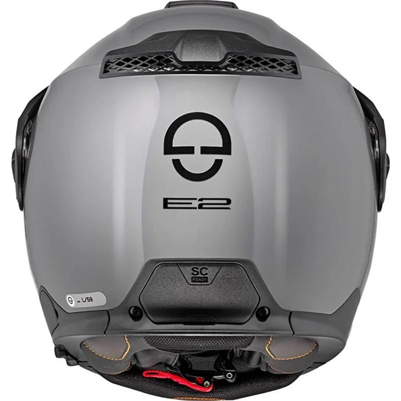 Schuberth E2 Flip Front Motorcycle Helmet (Concrete Grey) 5 Schuberth E2 Flip Front Motorcycle Helmet (Concrete Grey) - Image 5
