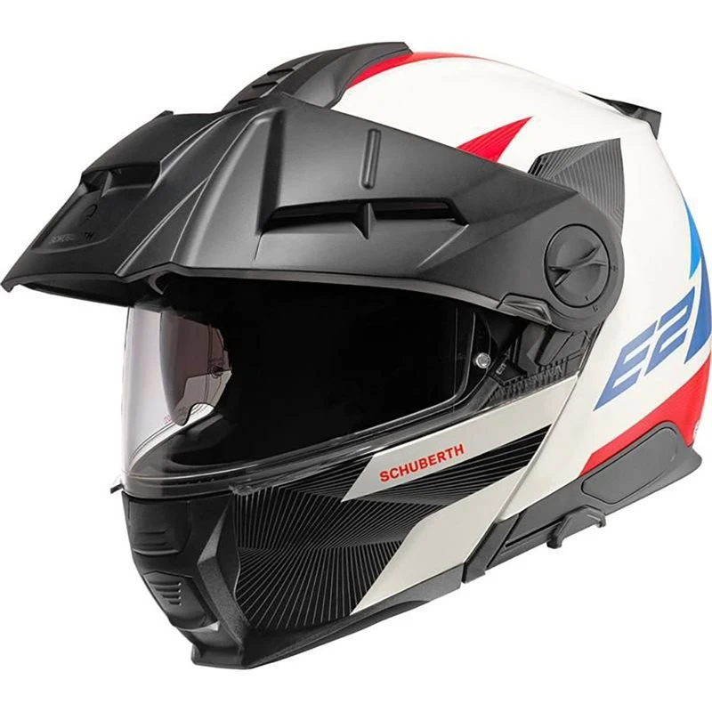Schuberth E2 Defender Flip Front Motorcycle Helmet (White) 1 Schuberth E2 Defender Flip Front Motorcycle Helmet (White)