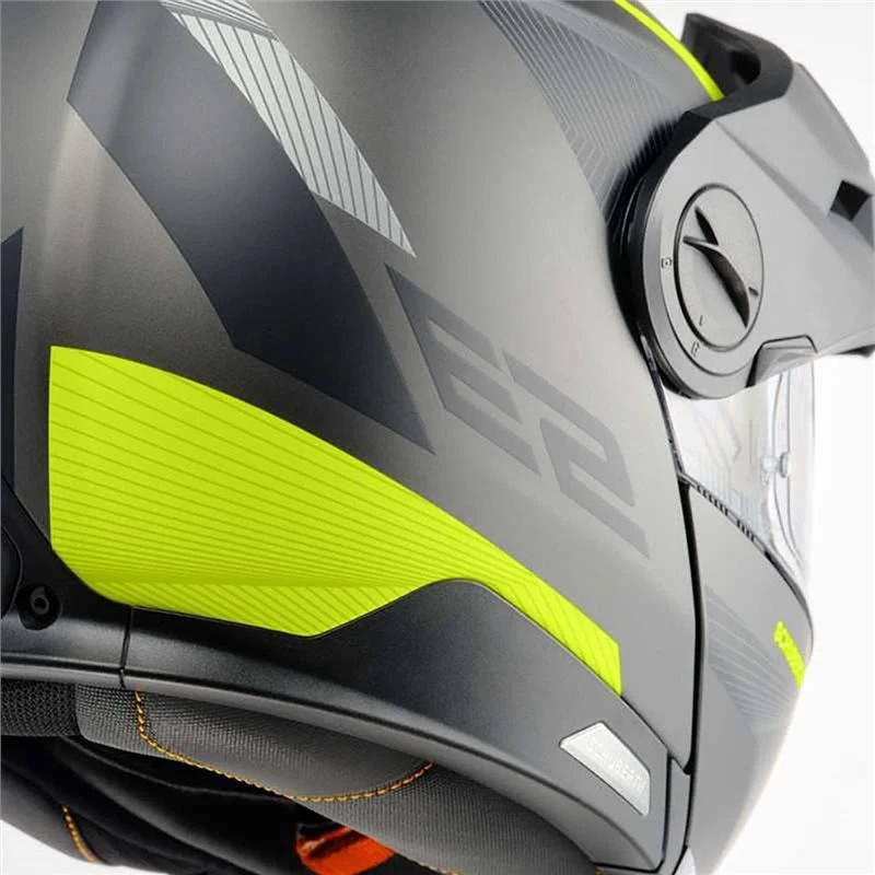 Schuberth E2 Defender Flip Front Motorcycle Helmet (Yellow) 7 Schuberth E2 Defender Flip Front Motorcycle Helmet (Yellow) - Image 7