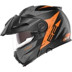 Schuberth E2 Explorer Flip Front Motorcycle Helmet (Orange) 9 Schuberth E2 Explorer Flip Front Motorcycle Helmet (Orange) -Motorcycle Equipment Store 35528 2