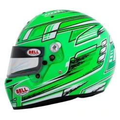 Bell KC7-CMR Kart Helmet - Champion Green 12 Bell KC7-CMR Kart Helmet - Champion Green -Motorcycle Equipment Store 35549 2