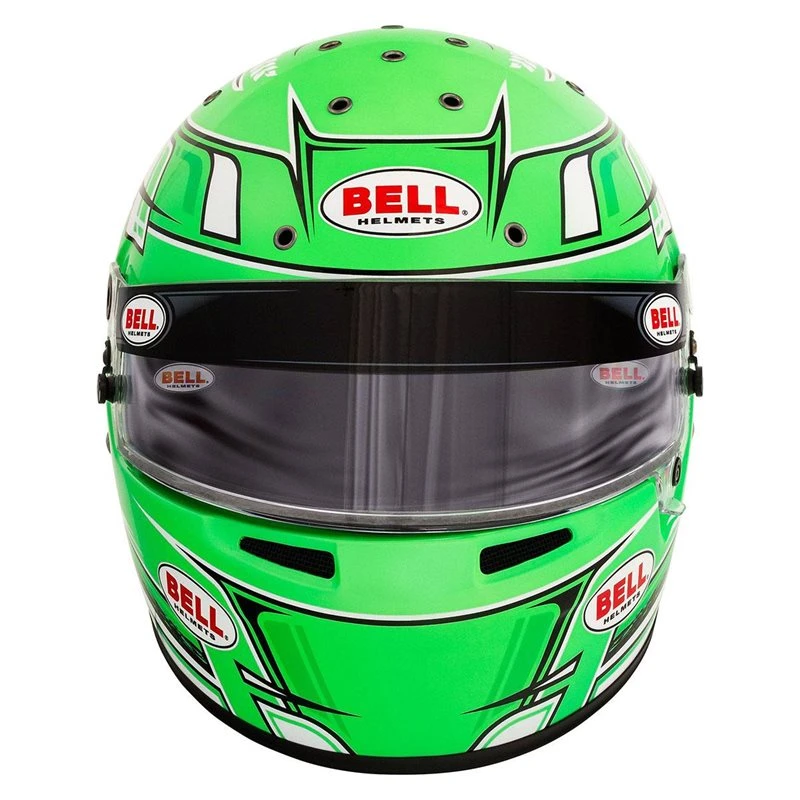 Bell KC7-CMR Kart Helmet - Champion Green 4 Bell KC7-CMR Kart Helmet - Champion Green - Image 4